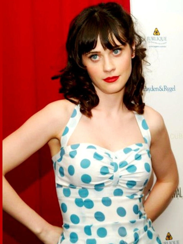 Zooey Deschanel 8.5 x 11 Color Photograph Art Print Photo Picture Collectibles:Photographic Images:Photographs Style Your Walls