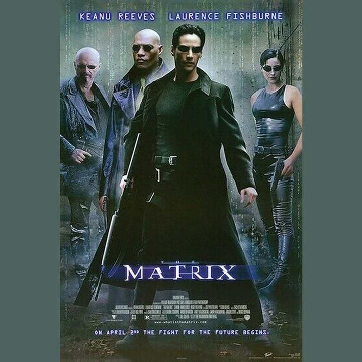 Matrix Keanu Reeves, Laurence Fishburne Movie Poster 24" x 36" Art:Art Posters Style Your Walls