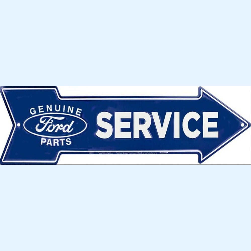 Ford Service Licensed Novelty Metal Arrow Sign 20" x 5.75" NEW! Home & Garden:Home Décor:Plaques & Signs Style Your Walls