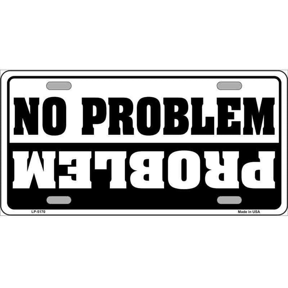 No Problem - Problem 4x4 Rollover Novelty Metal 6" x 12" License Plate NEW! eBay Motors:Parts & Accessories:Car & Truck Parts & Accessories:Exterior Parts & Accessories:License Plates & Frames Style Your Walls