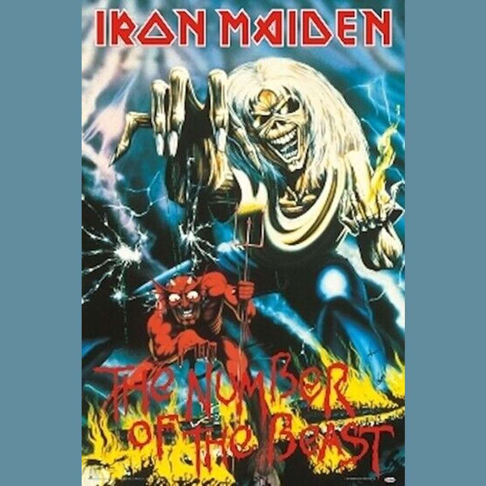 Iron Maiden The Number Of The Beast Poster 24" x 36" NEW! Home & Garden:Home Décor:Posters & Prints Style Your Walls