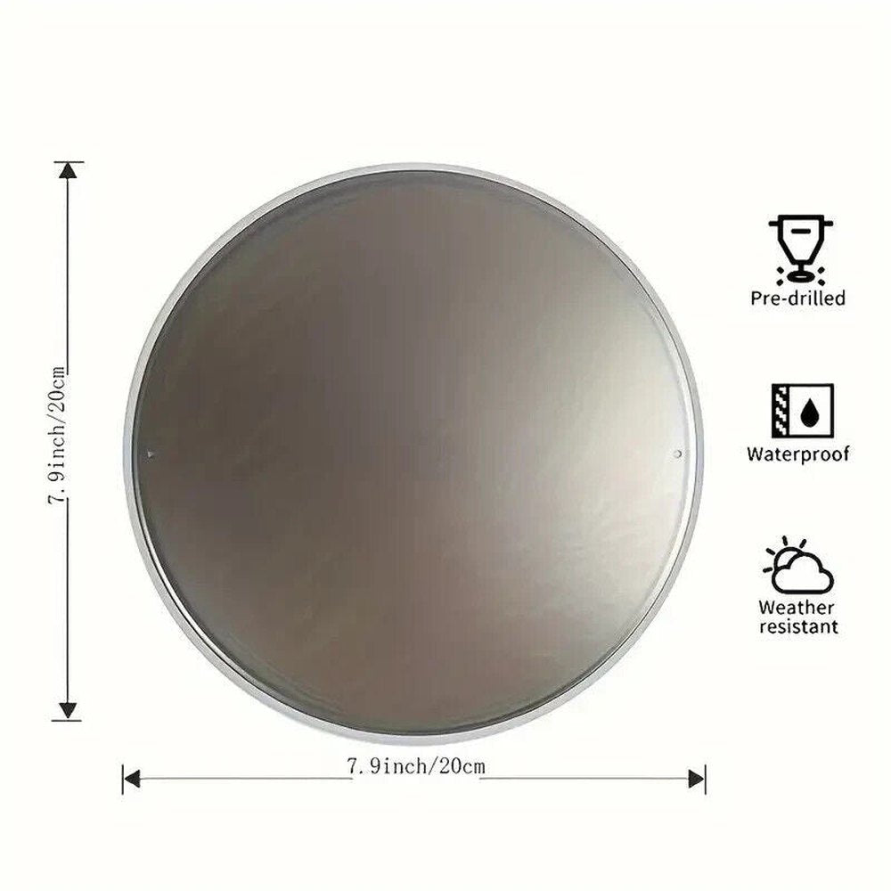 Railroad 8 Inch Diameter Novelty Retro Round Sign Home & Garden:Home Décor:Plaques & Signs Style Your Walls