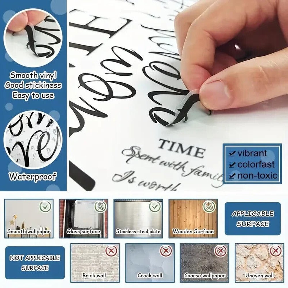 Life Isn't About Waiting For The Storm To Pass Wall Decal 24.4" x 16.7" NEW! Home & Garden:Home Décor:Decals, Stickers & Vinyl Art Style Your Walls