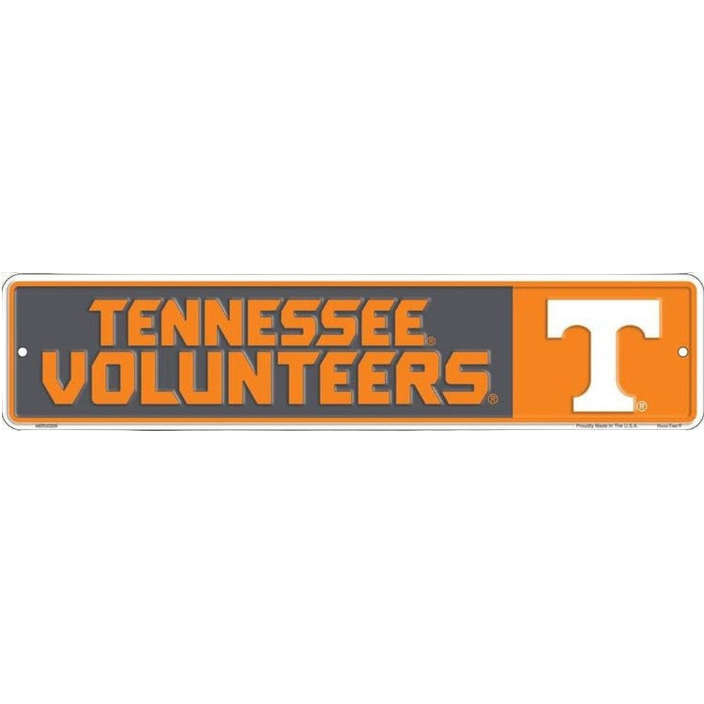 Tennessee Volunteers Licensed Embossed 18" x 4" Sign NEW! Sports Mem, Cards & Fan Shop:Fan Apparel & Souvenirs:College-NCAA Style Your Walls