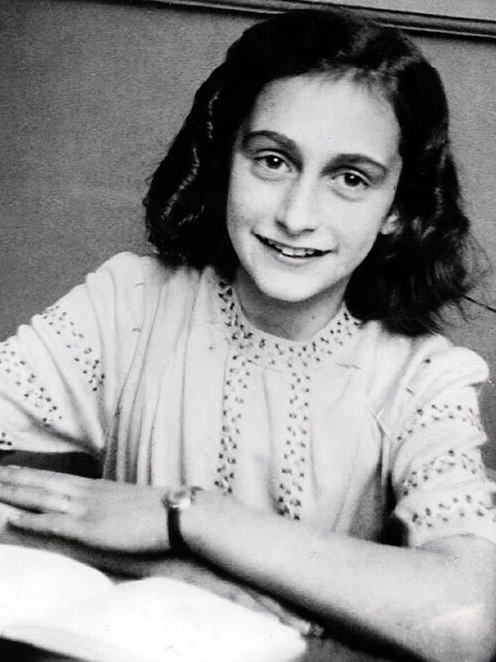 Anne Frank 8.5 x 11 Black & White Photograph Art Print Photo Picture Collectibles:Photographic Images:Photographs Style Your Walls