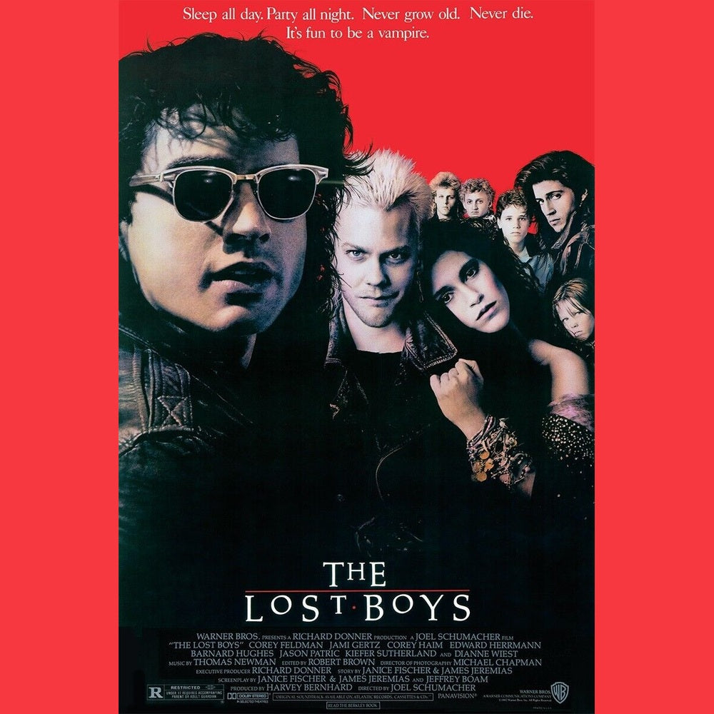 The Lost Boys Movie Poster 24" x 36" New! Art:Art Posters Style Your Walls