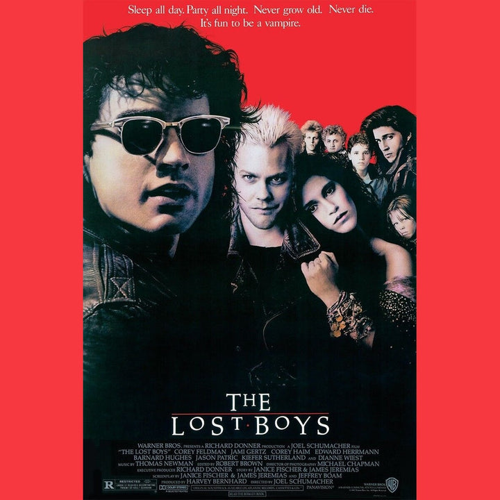 The Lost Boys Movie Poster 24" x 36" New! Art:Art Posters Style Your Walls