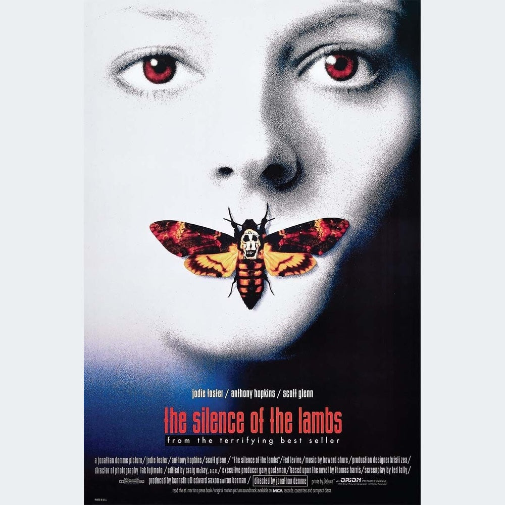 Silence Of The Lambs Licensed Movie Poster 24" x 36" New! Art:Art Posters Style Your Walls