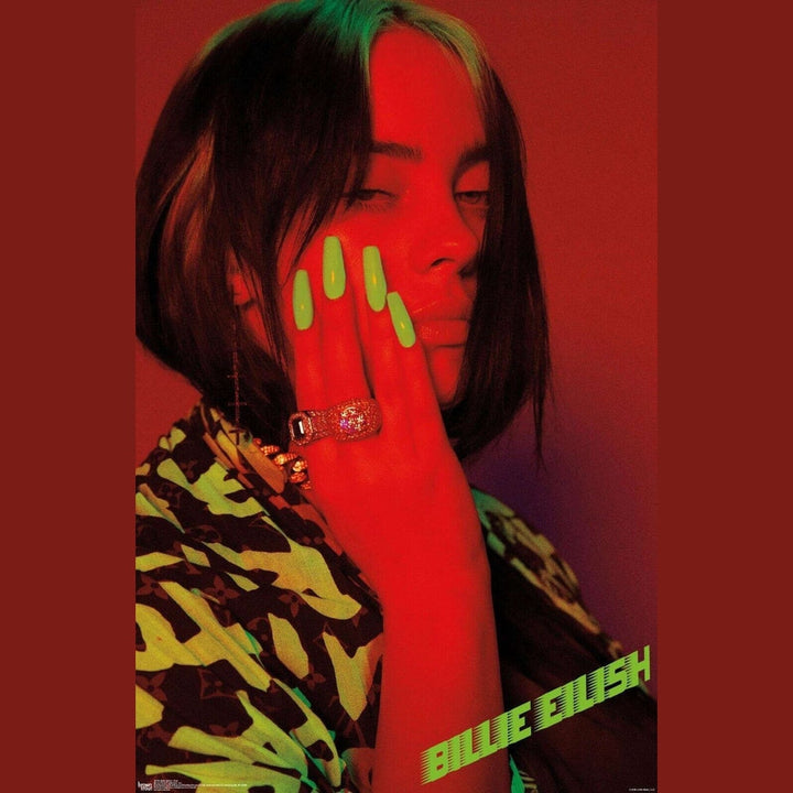 Billie Eilish Poster 24" x 36" New! Art:Art Posters Style Your Walls