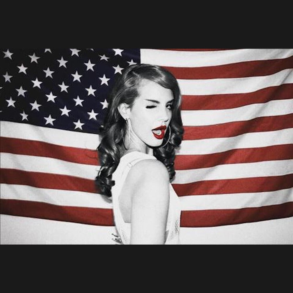 Lana Del Rey American Flag Poster 24" x 36" New! Art:Art Posters Style Your Walls