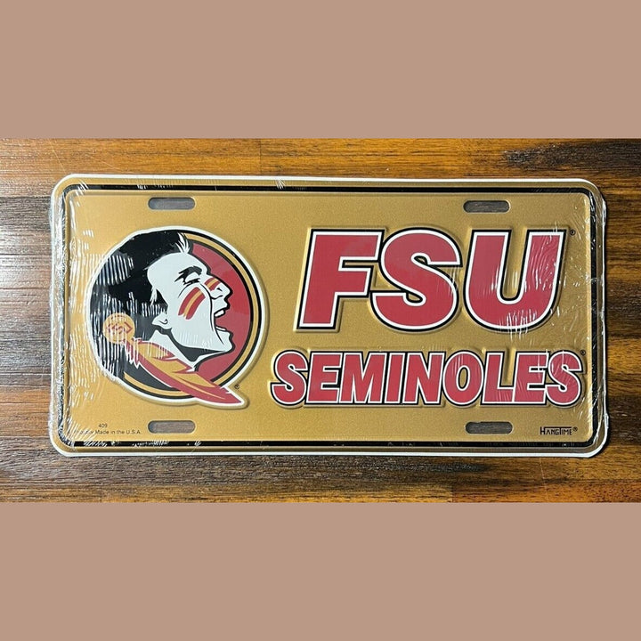 Florida State Seminoles Collegiate Licensed Novelty License Plate 6" x 12" eBay Motors:Parts & Accessories:Car & Truck Parts & Accessories:Exterior Parts & Accessories:License Plates & Frames Style Your Walls