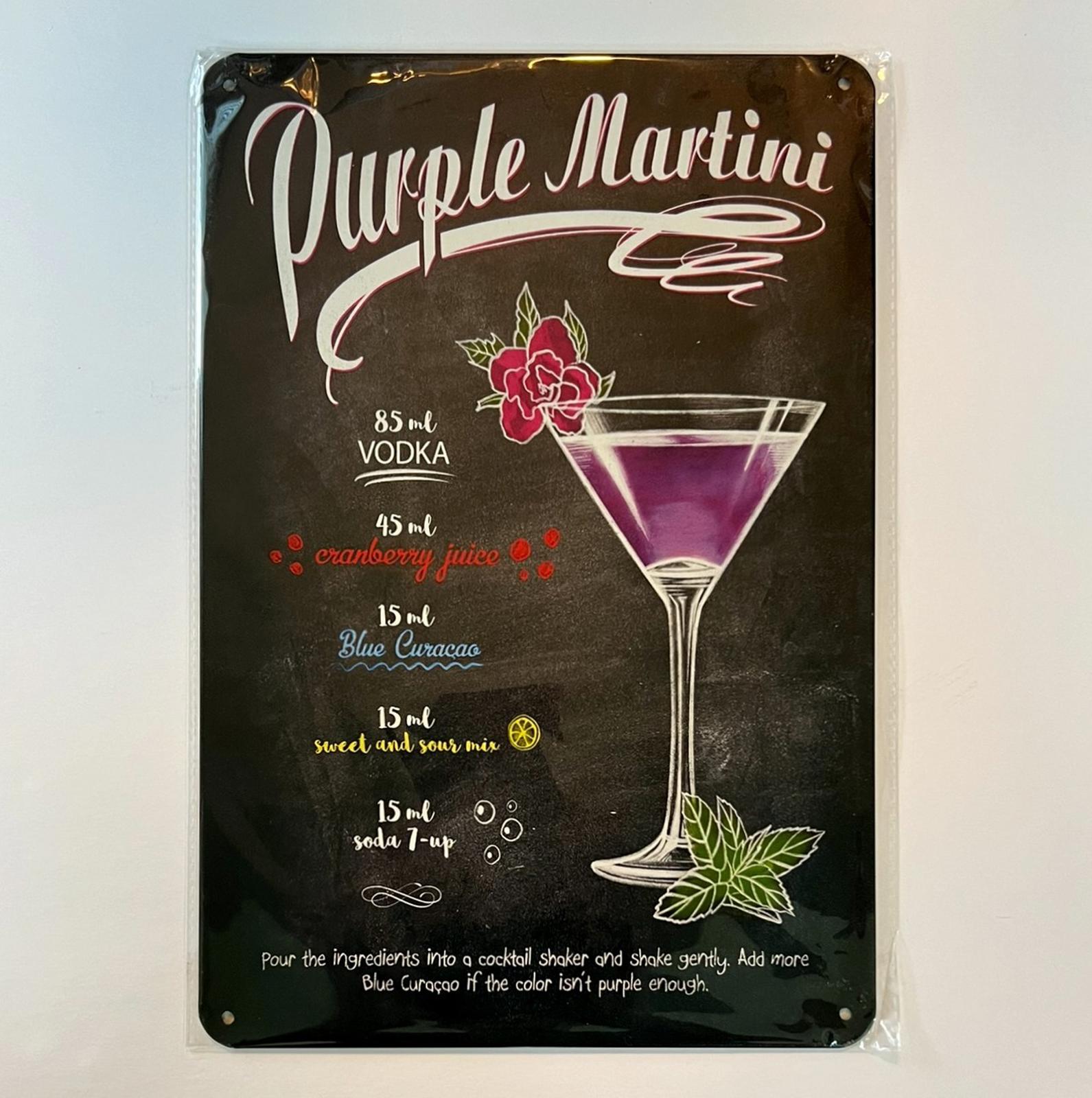 Mixed Drinks Negroni 8 x 12 Novelty Metal Sign New!