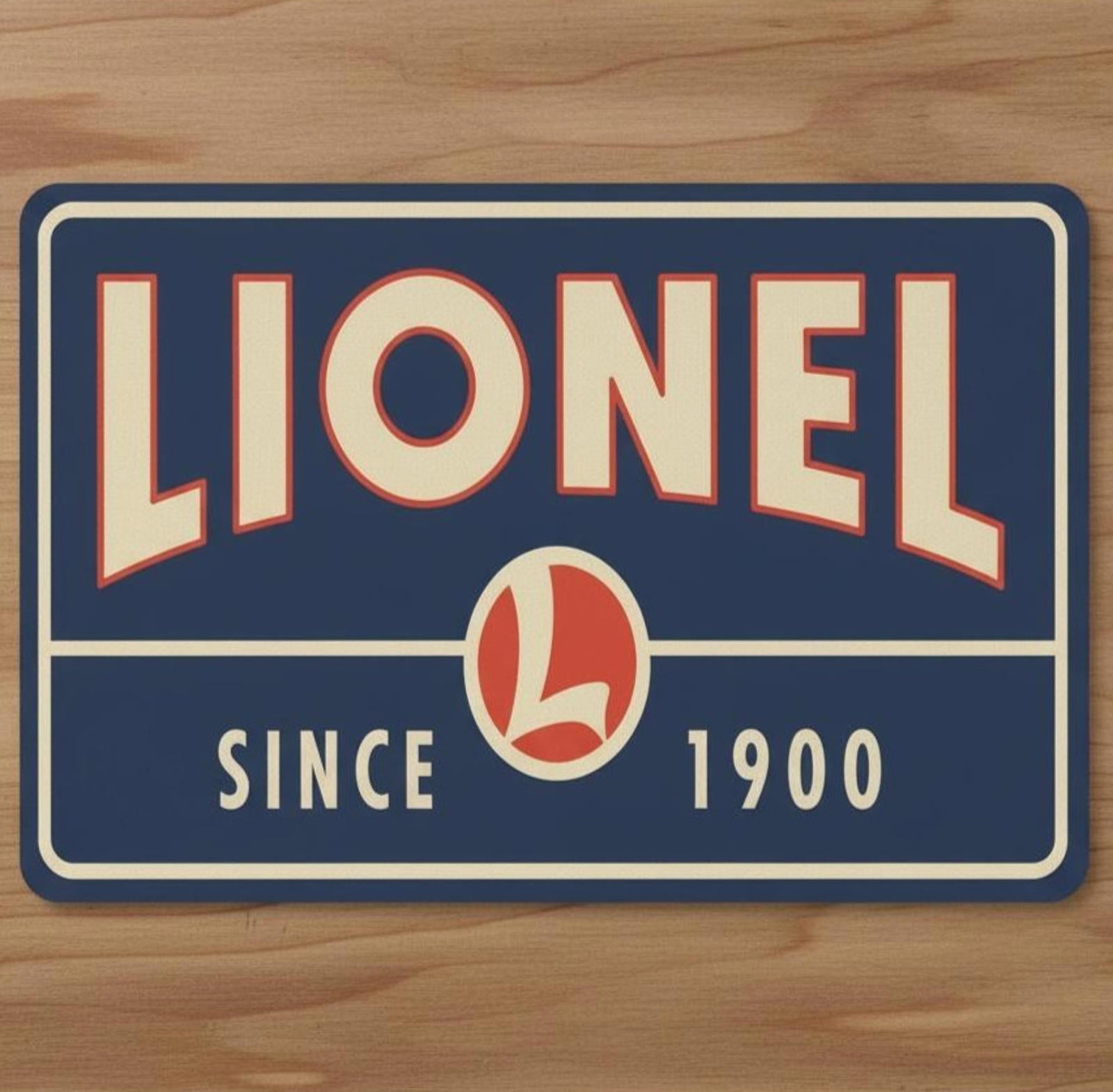 Lionel Trains 9.5 x 8 Mouse Pad With Anti-Slip Rubber Backing Made In USA