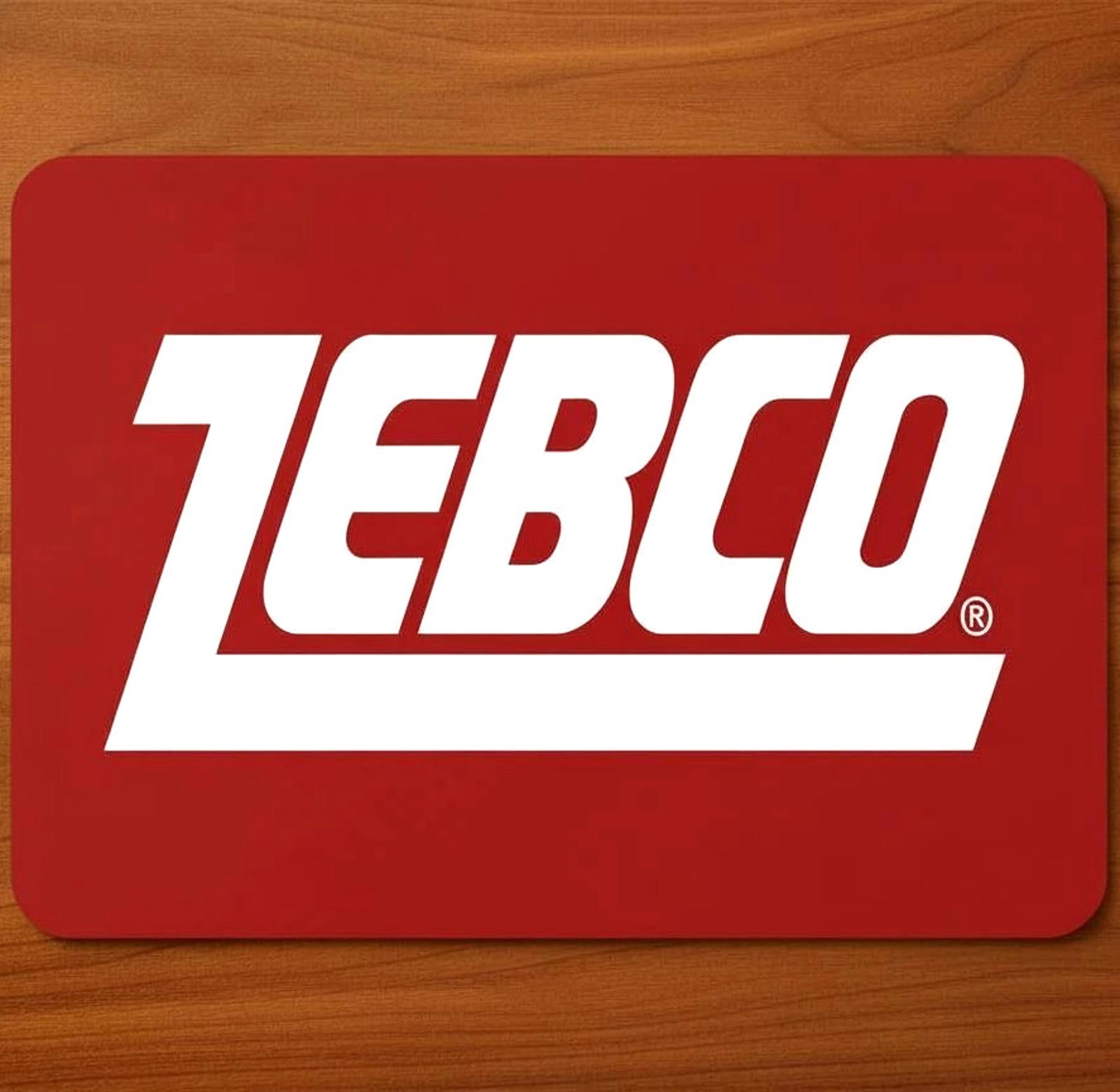 Zebco 9.5 x 8 Mouse Pad With Anti-Slip Rubber Backing Made In USA
