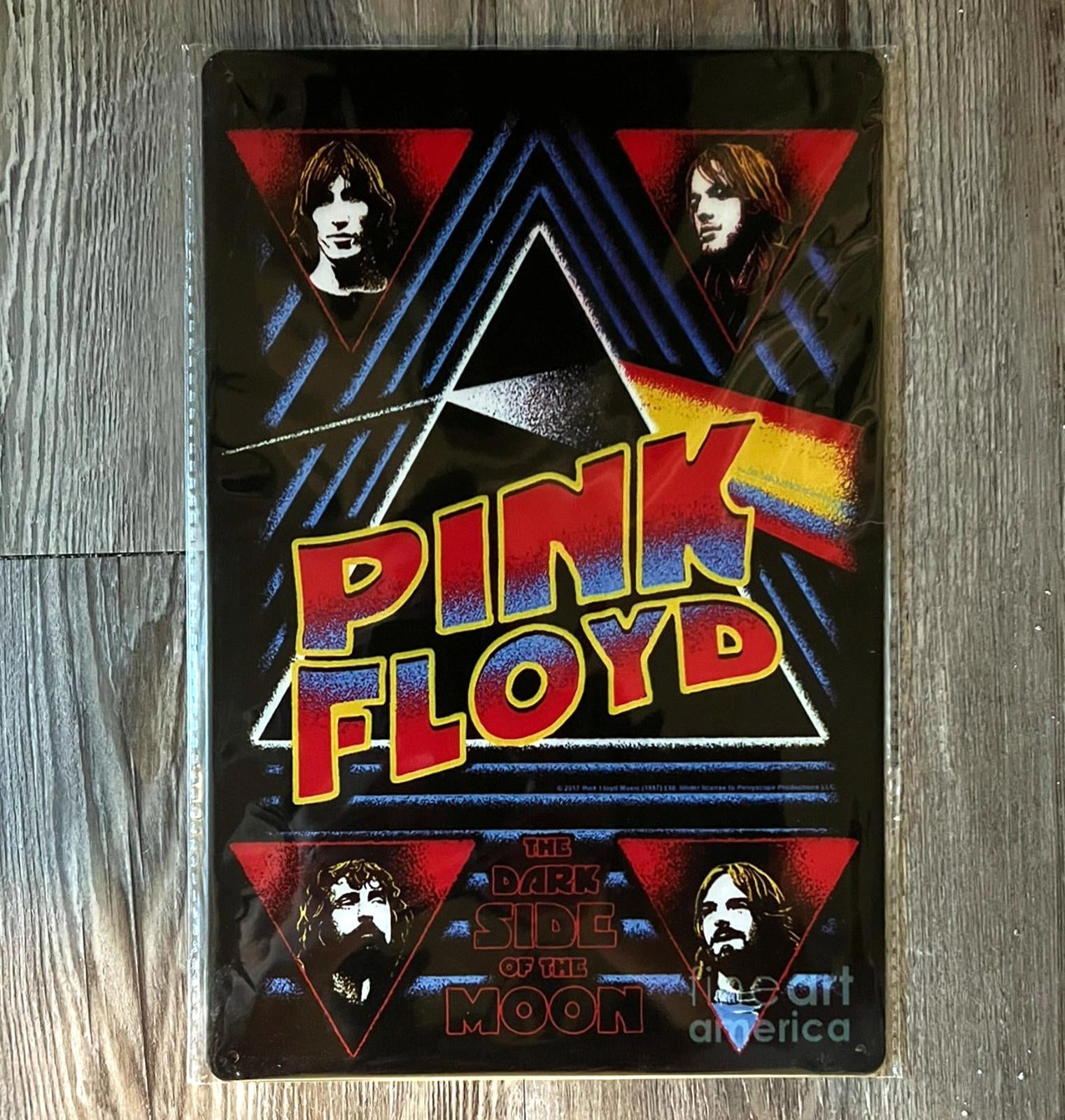Pink Floyd 8 x 12 Novelty Metal Sign Shrink-Wrapped New!