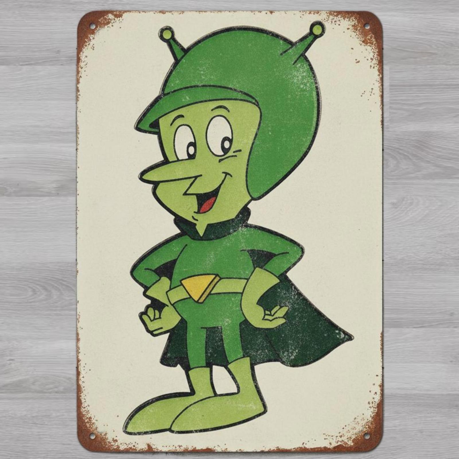 The Great Gazoo 8 x 12 Vintage Novelty Metal Sign Made In USA New!