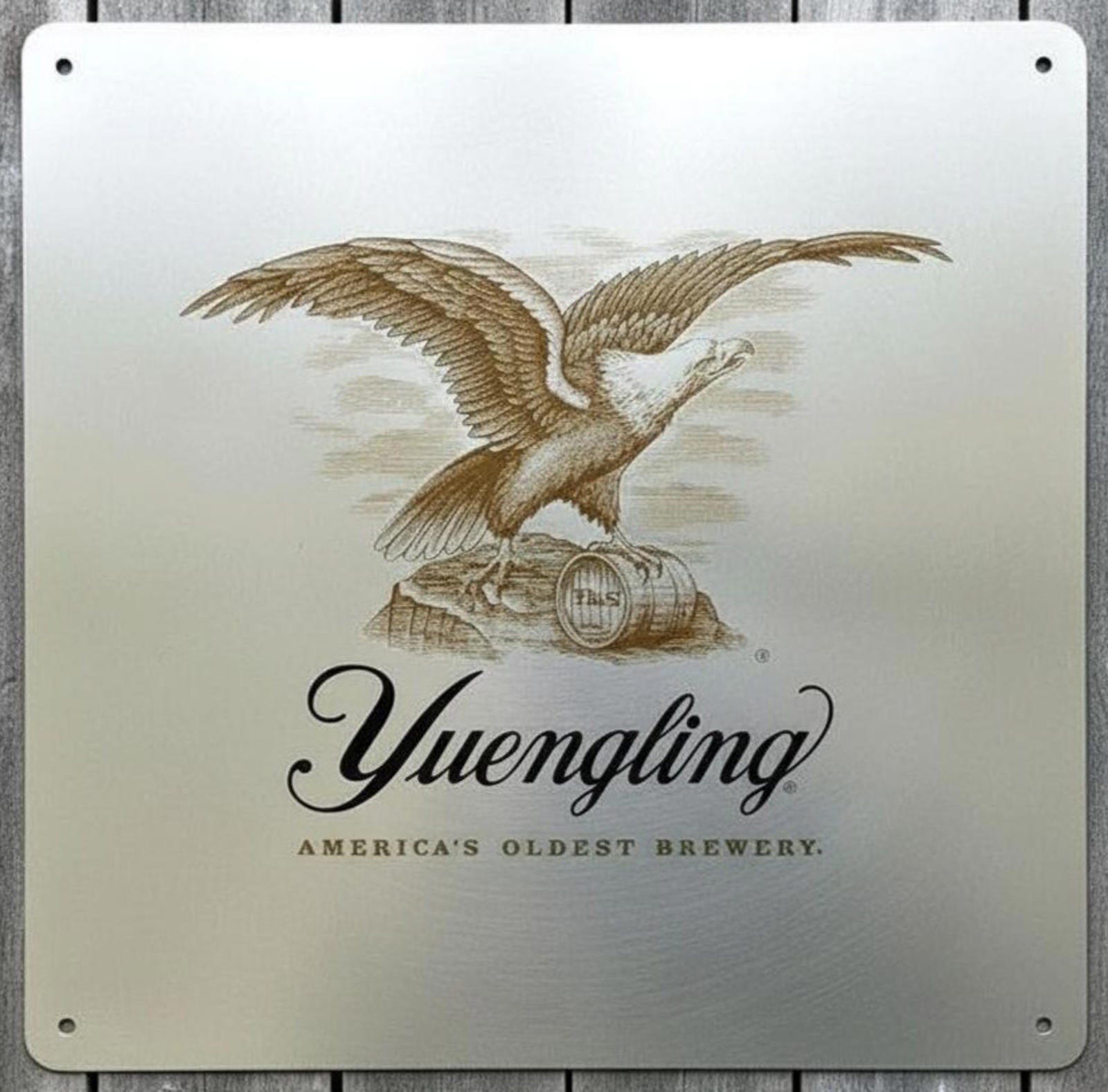 Yuengling America's Oldest Brewery 12 x 12 Square Novelty Metal Sign Made In USA