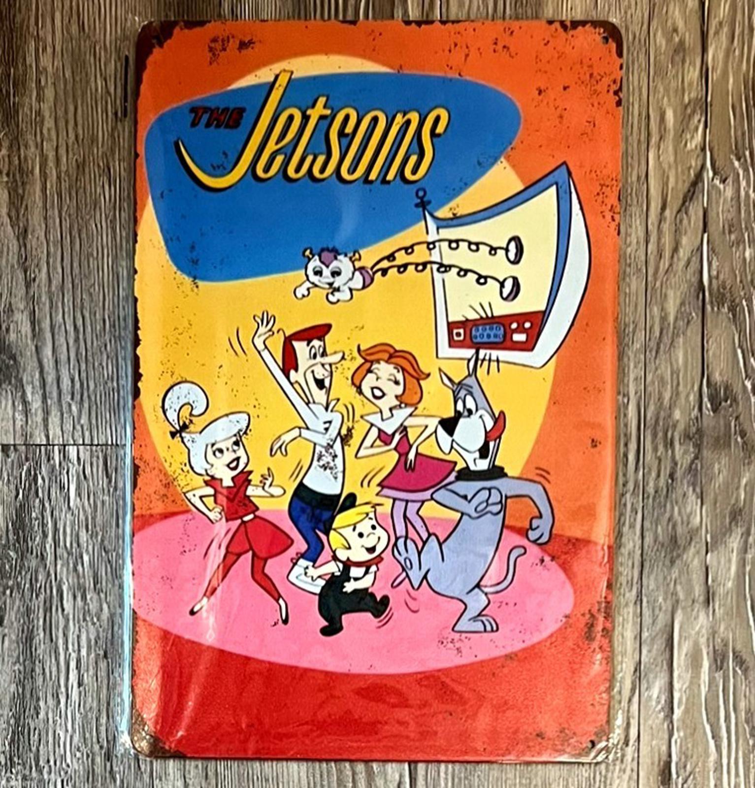 The Jetsons 8 x 12 Novelty Metal Sign Made In USA New!