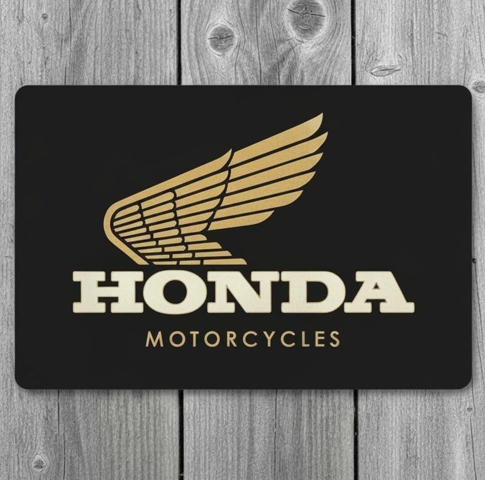 Honda Motorcycles 9.5 x 8 Mouse Pad With Anti-Slip Rubber Backing Made In USA
