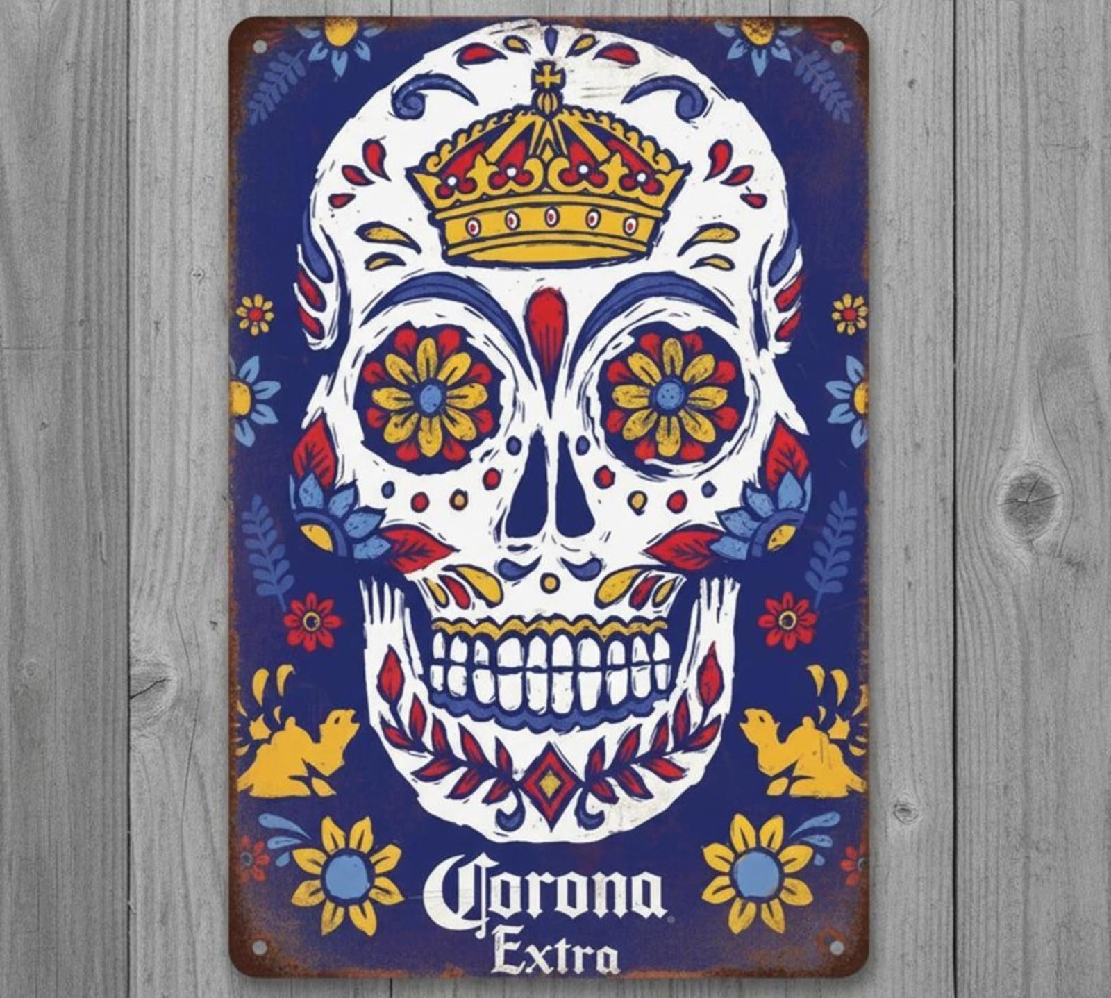 Corona Extra Beer 8 x 12 Vintage Novelty Metal Sign Made In USA New!