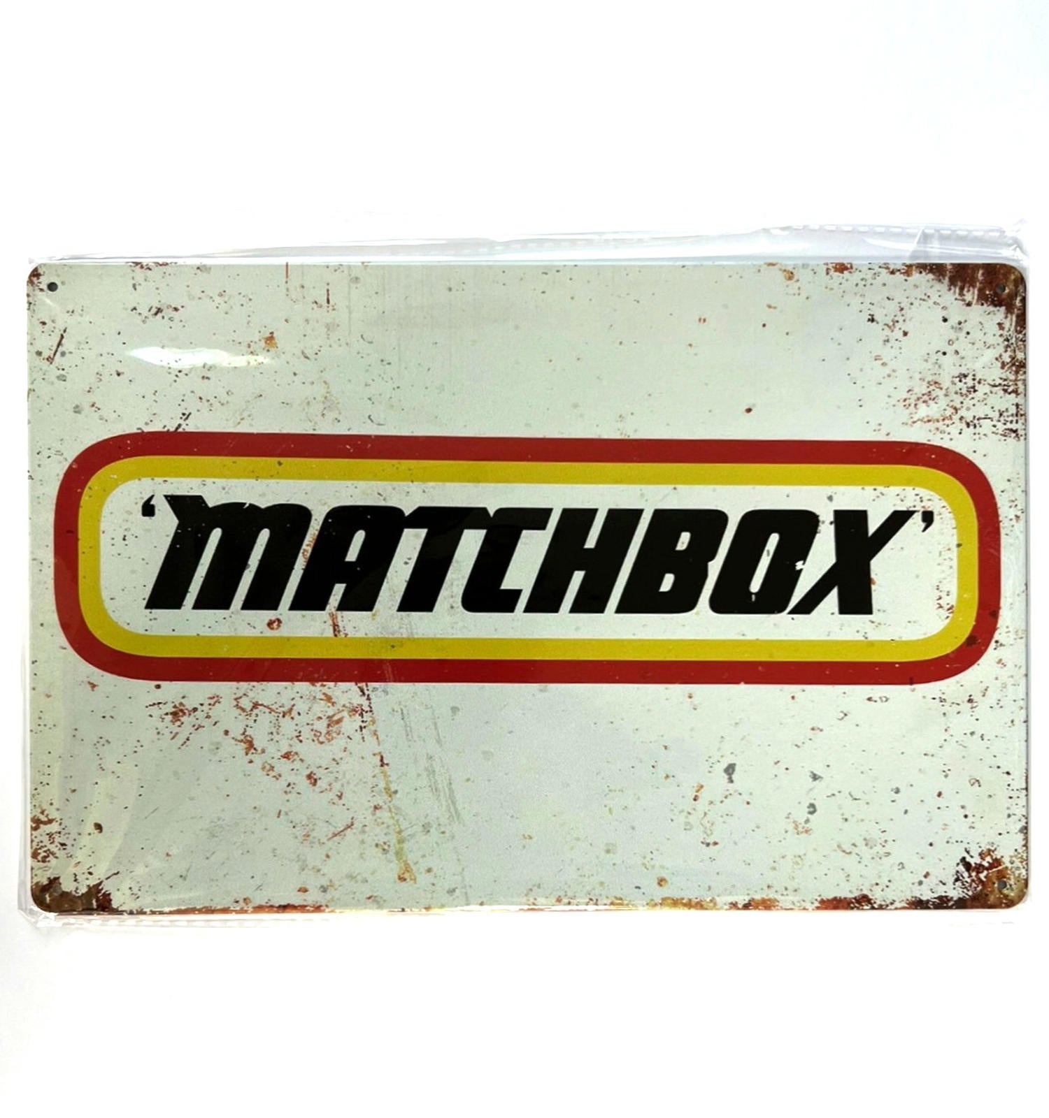 Matchbox 8 x 12 Novelty Metal Sign New Shrink-wrapped