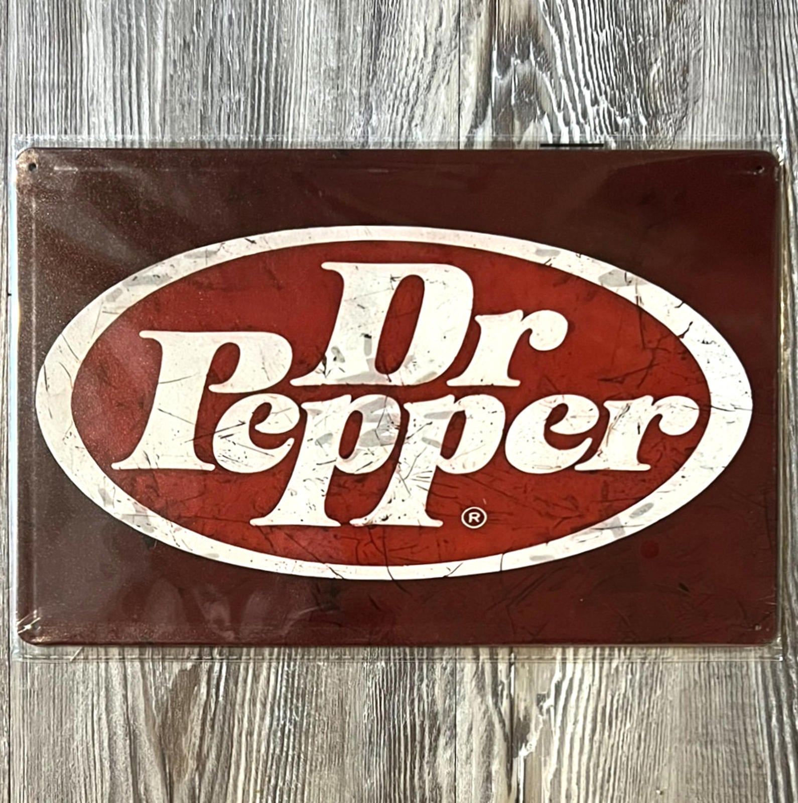 Dr Pepper 8 x 12 Vintage Novelty Metal Sign New Shrink-wrapped