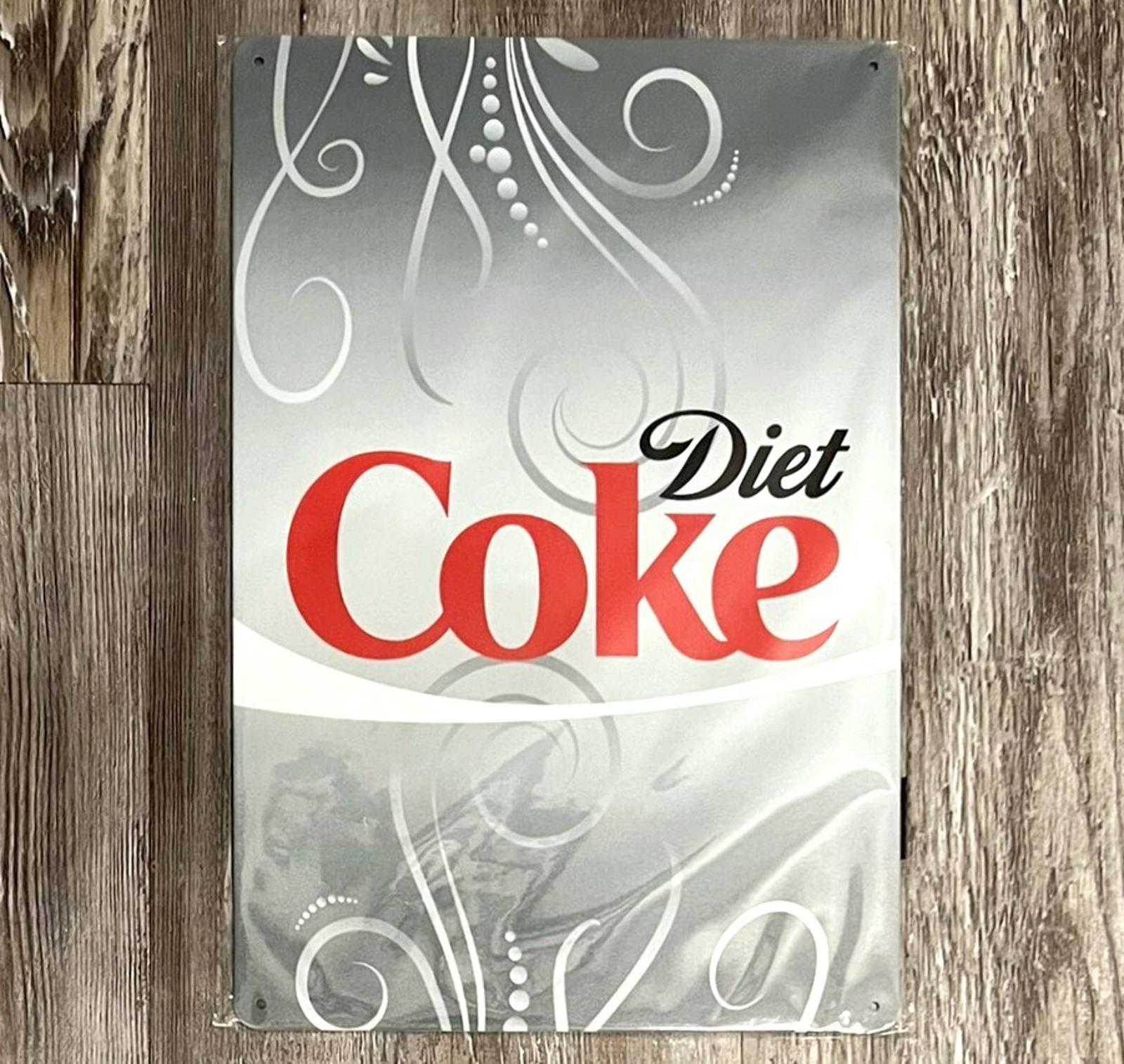 Diet Coke 8 x 12 Novelty Metal Sign Shrink-wrapped New!