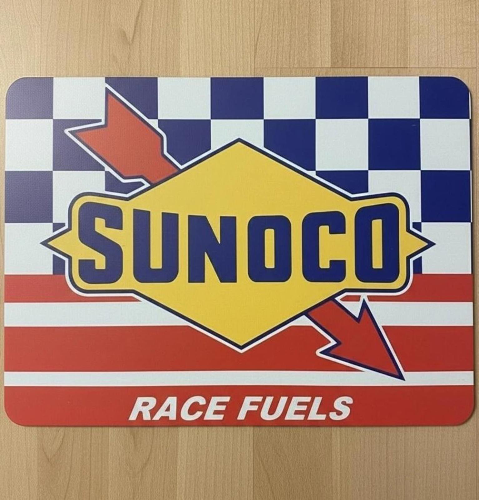 Sunoco Race Fuels 9.5 x 8 Mouse Pad With Anti-Slip Rubber Backing Made In USA