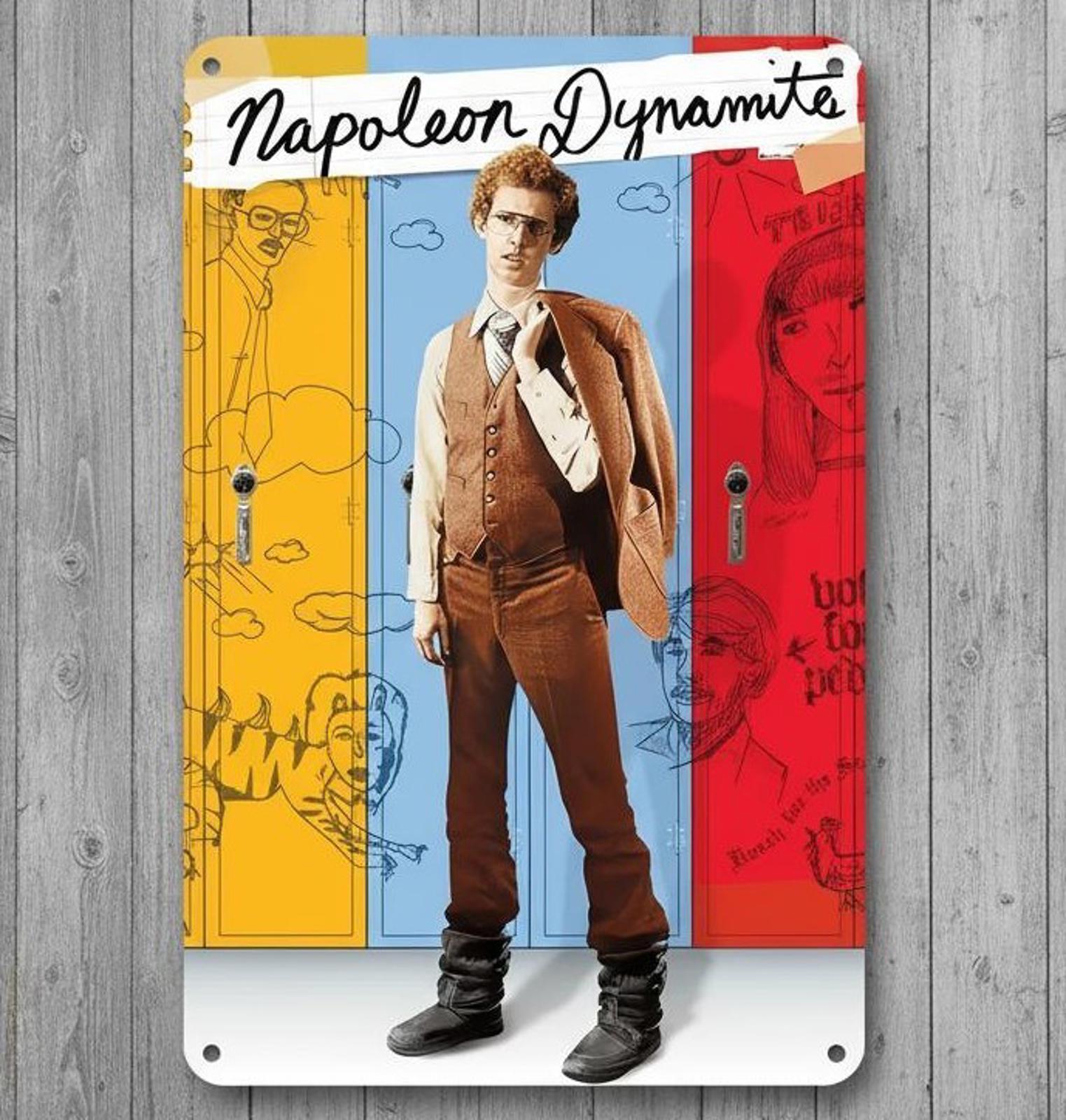 Napoleon Dynamite Movie 8 x 12 Novelty Metal Sign Made In USA New!