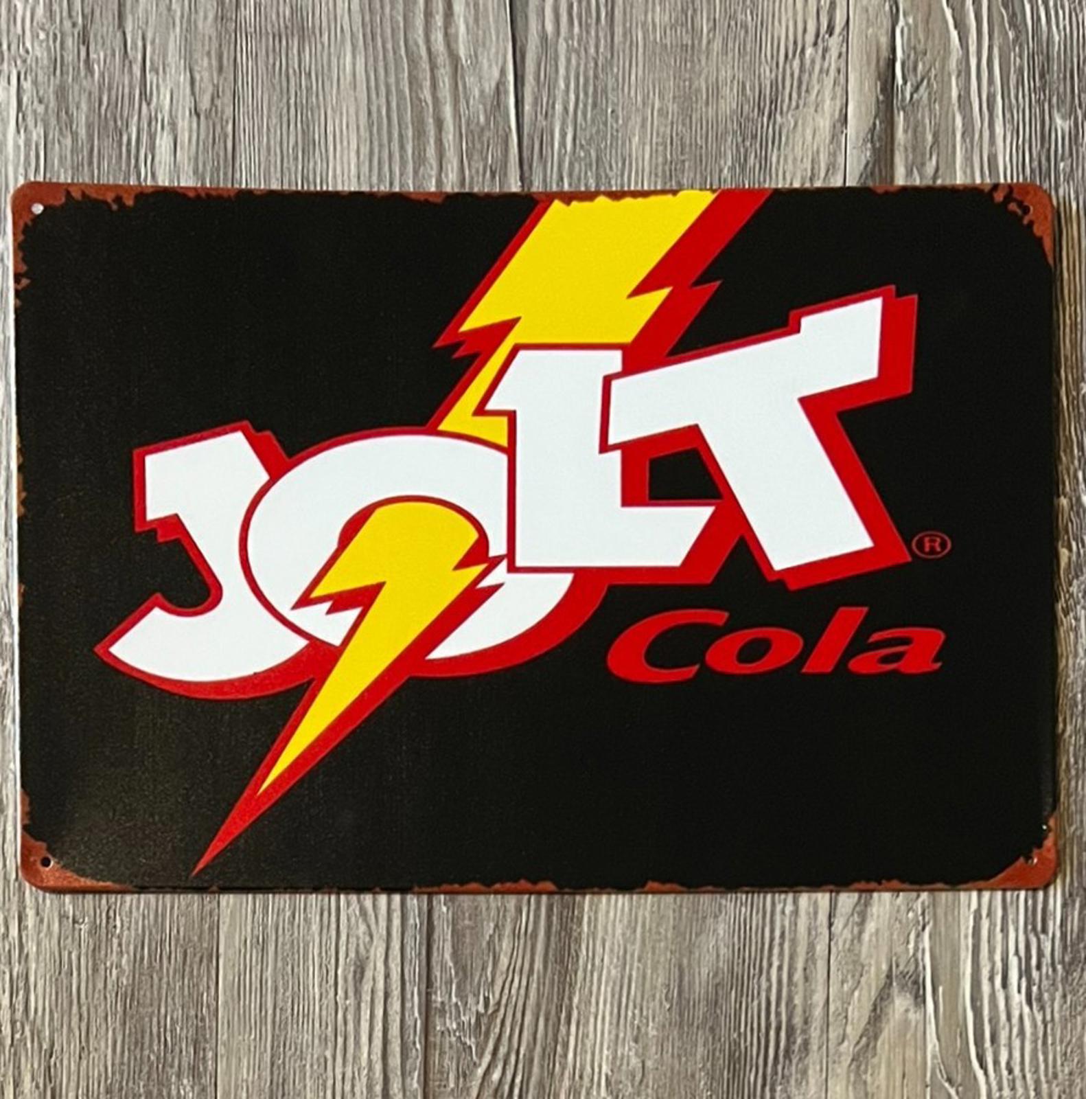 Jolt Cola 8 x 12 Novelty Vintage Metal Sign Shrink-Wrapped