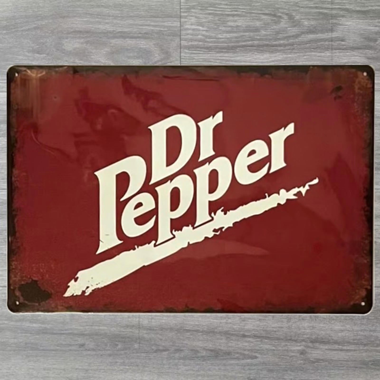 Dr Pepper 8 x 12 Vintage Novelty Metal Sign New Shrink-wrapped