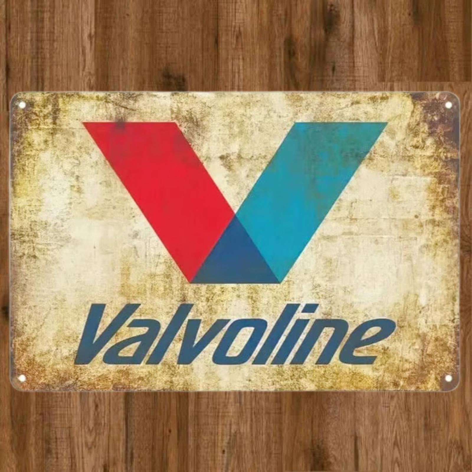 Valvoline Motor Oil 8 x 12 Novelty Metal Sign Shrink-Wrapped New!