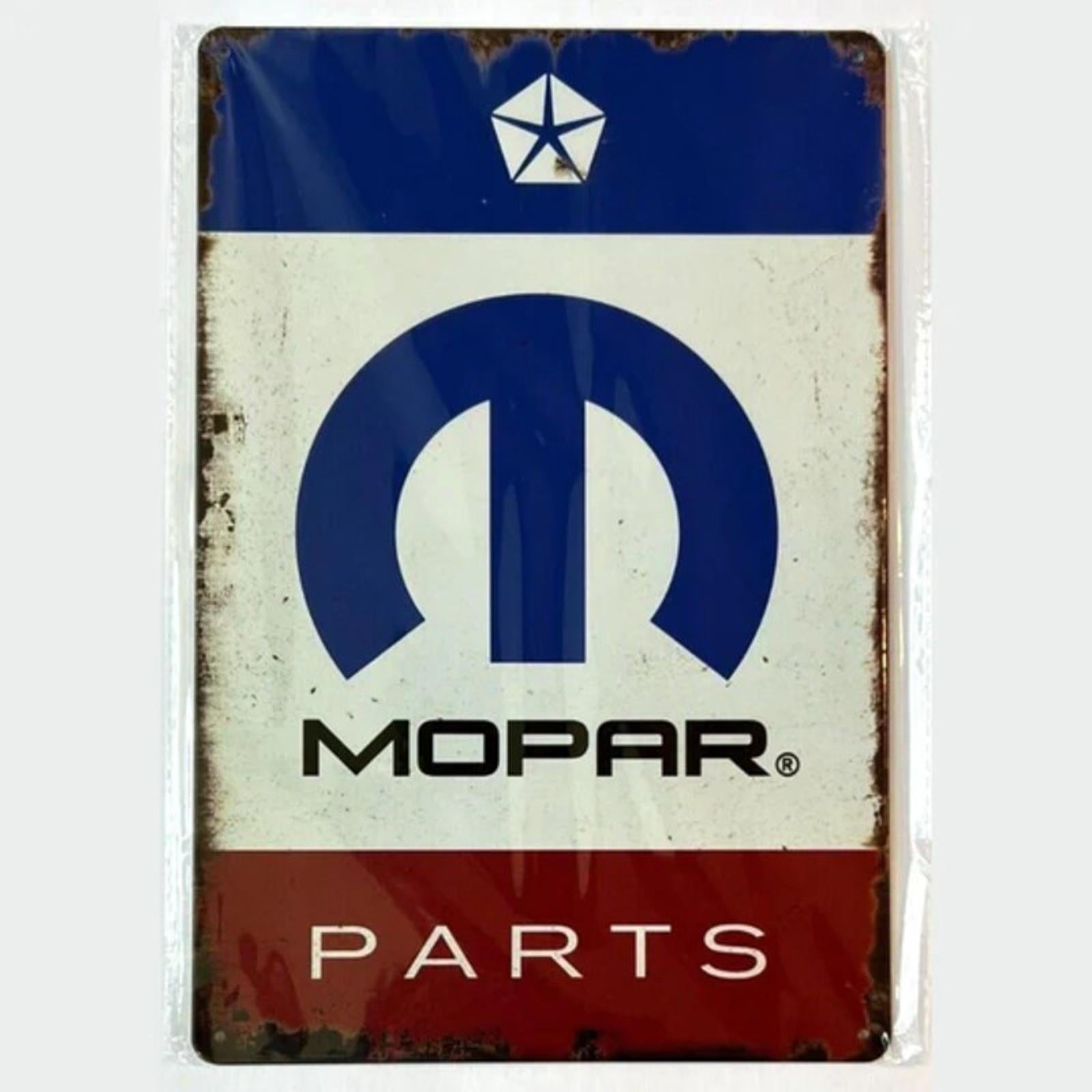 Mopar Parts 8 x 12 Vintage Novelty Metal Sign Shrink-Wrapped New!