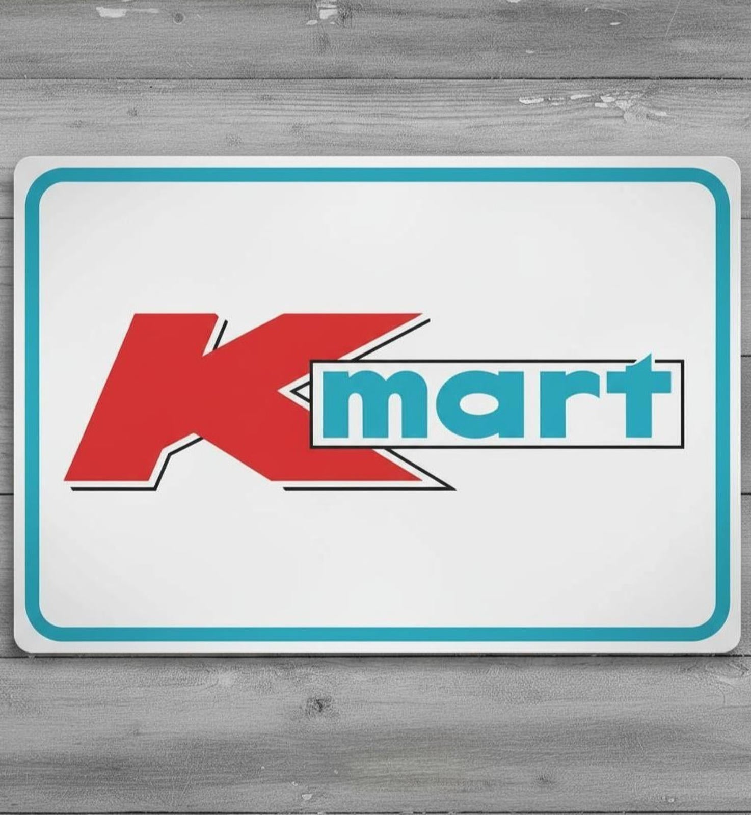 Kmart 9.5 x 8 Mouse Pad With Anti-Slip Rubber Backing Made In USA