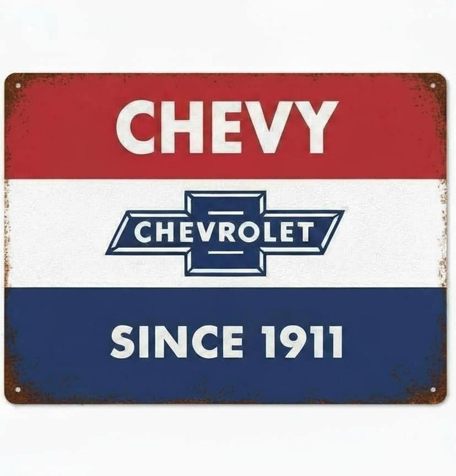 Chevrolet Chevy Since 1911 Vintage  Novelty 8 x 12 Metal Sign New!
