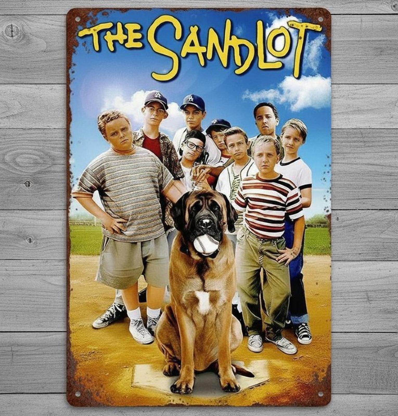 The Sandlot Movie 8 x 12 Vintage Novelty Metal Sign Made In USA New!