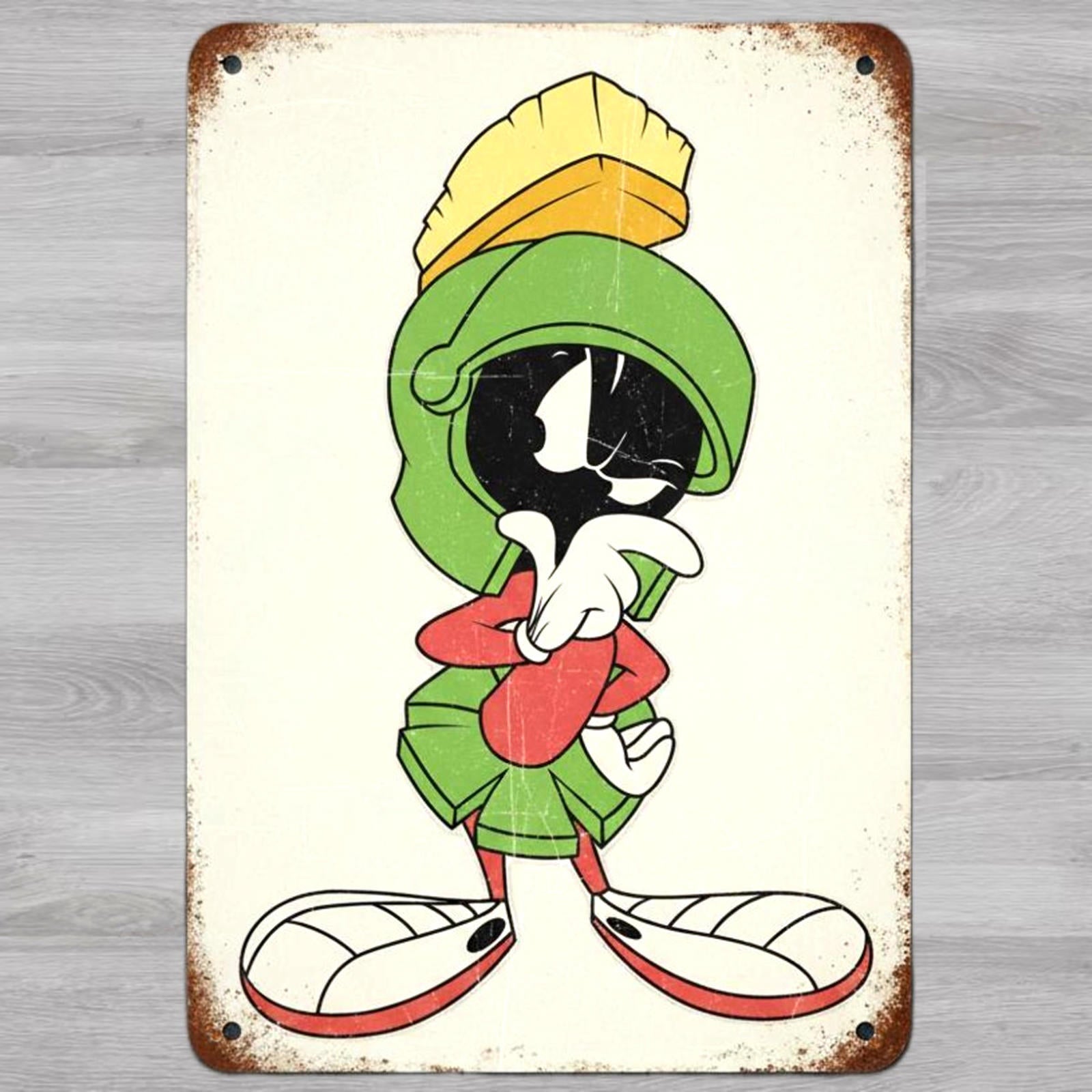 Marvin the Martian 8 x 12 Vintage Novelty Metal Sign Made In USA New!