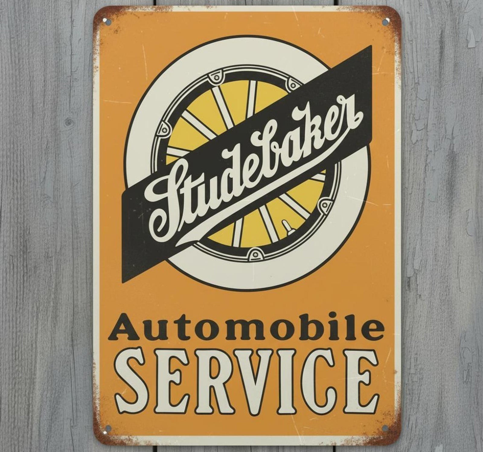 Studebaker Automobile Service 8 x 12 Vintage Novelty Metal Sign Made In USA